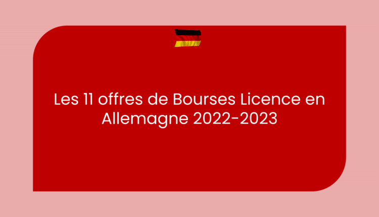 Bourses Licence en Allemagne