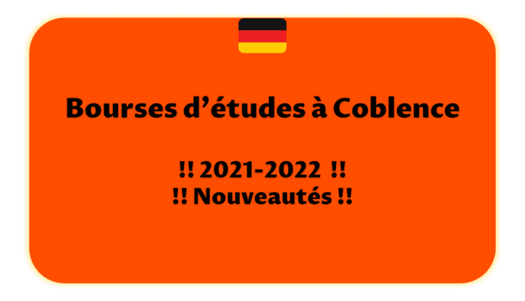 Bourses d'études à Coblence