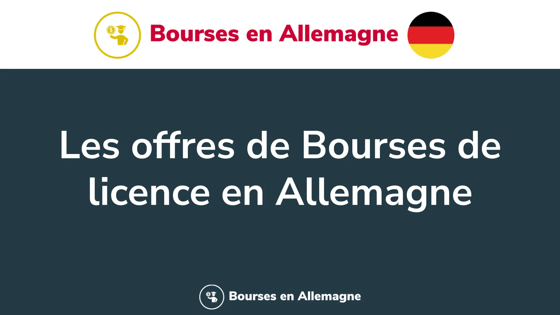 Les offres de Bourses de licence en Allemagne