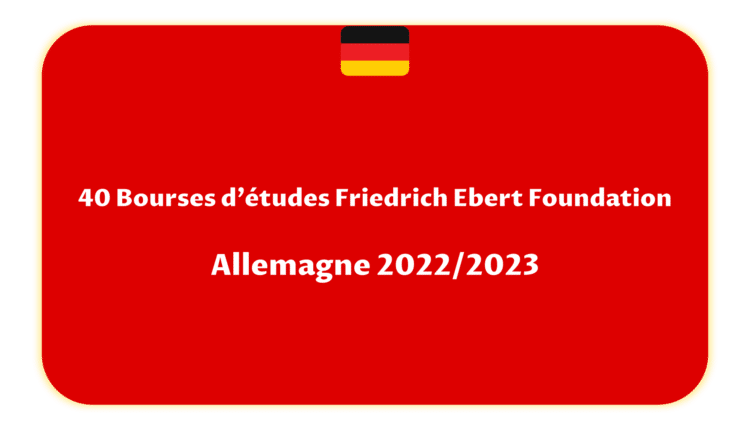 Bourses d'études Friedrich Ebert Foundation